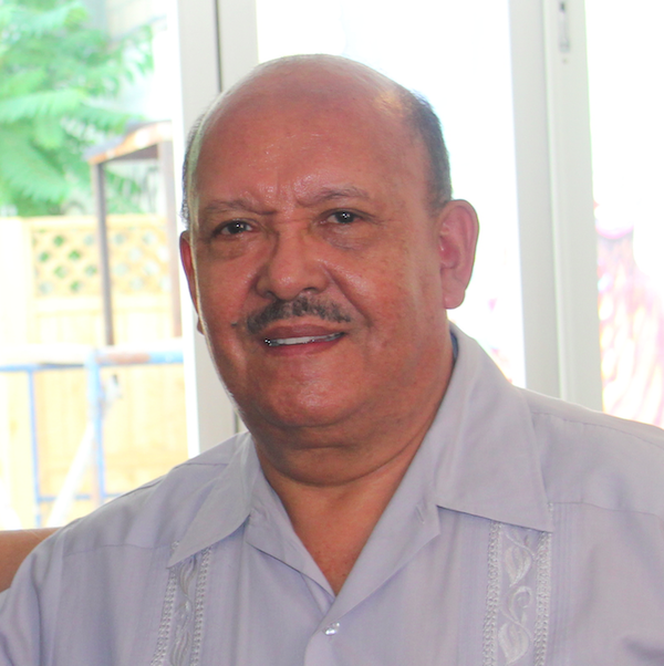 Oswaldo Guzmán, líder comunitario
