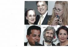 Miriam Fernández Soberón, Francísco Fuertes, Mónica Steuer, Jorge Viera, Ángel Gil Orrios y Soledad López.