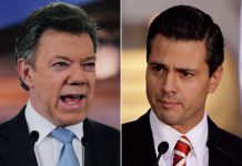 Peña Nieto y Santos hablarán de extradiciones, seguridad y narcotráfico