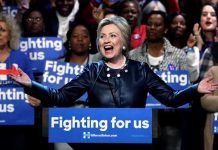 Hillary Clinton ensalza valores de Nueva York al iniciar campaña en el estado La aspirante demócrata a la presidencia estadounidense Hillary Clinton pronuncia un discurso durante un acto electoral celebrado en el Teatro Apolo de Harlem en Nueva York, Estados Unidos, hoy 30 de marzo de 2016. Las elecciones primarias de Nueva York tendrán lugar el próximo 19 de abril.
