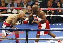 Mayweather Jr vence por decisión unánime a Cotto y es nuevo campeón del mundo