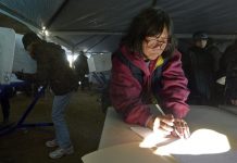 Votar después de "Sandy", una aventura para muchos neoyorquinos
