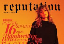 Reputation, nuevo disco de Taylor Swift. (foto Instagram)
