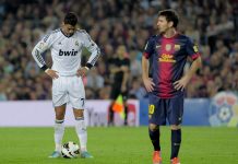 Messi y Cristiano Ronaldo también son los hombres récords de los octavos Tras el empate a uno de la ida en el Santiago Bernabéu, el Real Madrid visitará al Barcelona en el Camp Nou mañana, en un clásico español que promete ser muy parejo y en el que ambos equipos buscarán con fuerza su presencia en la final de la Copa del Rey.