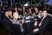 Un grupo de los invitados.