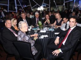 Un grupo de los invitados.
