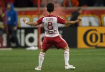Sporting Kansas City logró tercer triunfo; Impact, líder en el Este El centrocampista brasileño Felipe Martins de los Red Bulls de Nueva York conseguió un doblete y le dio el triunfo final al equipo de la Gran Manzana por 4-3.