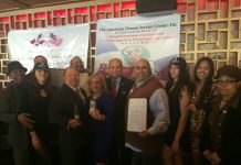 Líderes de la comunidad dominicana.