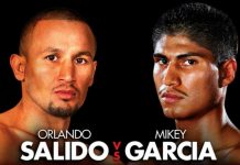 Salido y Garcia abren boxeo mundial en el Madison Square Garden