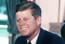ohn Fitzgerald Kennedy en agosto de 1962.