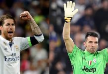 Sergio Ramos y Gianluigi Buffon (derecha), un duelo de guerreros y líderes en Cardiff.