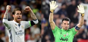 Sergio Ramos y Gianluigi Buffon (derecha), un duelo de guerreros y líderes en Cardiff.