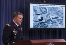 EE.UU. inicia una "larga" campaña de bombardeos en Siria contra el EI