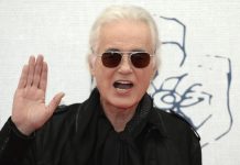 Jimmy Page, considerado como uno de los mejores guitarristas de todos los tiempos.