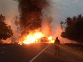 Catorce muertos y 20 heridos en un accidente carretero en México
