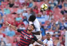 Seleccion de Estados Unidos reforzada para enfretar el partido de manana miercoles frente a El Salvador