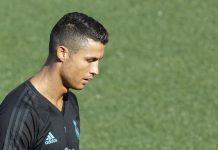 Emilio Butragueño: "Es un privilegio tener a Cristiano con nosotros" Cristiano Ronaldo, durante el entrenamiento del equipo en la Ciudad del Real Madrid