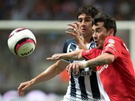 Diablos Rojos de Toluca, durante el partido correspondiente a la jornada 6 del Torneo Apertura 2017.