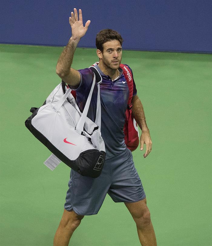 El tenista argentino Juan Mart&iacute;n del Potro