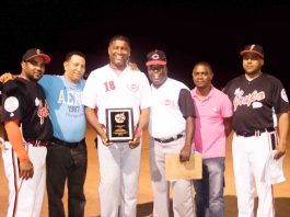 Gira triunfal del equipo de softbol El Grupo Mío en Puerto Rico y en la República Dominicana