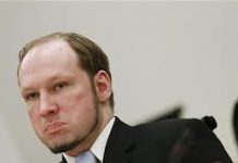 Breivik no apelará sentencia que lo condena a 21 años de cárcel prorrogables