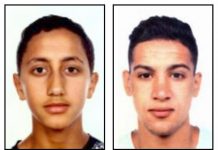 Los terroristas planeaban un atentado mayor con explosivos en Barcelona De arriba a abajo y de izquierda a derecha: Moussa Oukabir,Said Aallaa,Mohamed Hychami y Younes Abauyaaqoub.