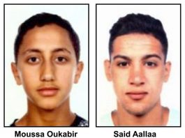 Los terroristas planeaban un atentado mayor con explosivos en Barcelona De arriba a abajo y de izquierda a derecha: Moussa Oukabir,Said Aallaa,Mohamed Hychami y Younes Abauyaaqoub.