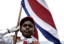 1-3. Un doblete de Ramos silencia el San Paolo y mete al Madrid en cuartos Costa Rica celebró hoy los 64 años de la abolición de su ejército con actividades conmemorativas en las que participaron autoridades de Gobierno y varios excombatientes de la guerra civil de 1948, último conflicto armado del país.