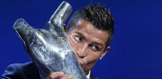 Cristiano Ronaldo mejor jugador de Europa 2016.