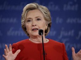 La ex candidata presidencial demócrata Hillary Clinton. (foto archivo)