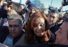 - Fotografía de archivo del 6 de julio de 2016, de la expresidenta argentina Cristina Fernández de Kirchner