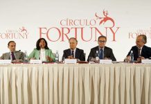 El Círculo Fortuny, que agrupa a una veintena de empresas o grupos de firmas, explicó en la ciudad de las rascacielos su trabajo en apoyo de la creación de "una Marca España muy fuerte", según afirmó en rueda de prensa el presidente de la entidad, Carlos Falcó.
