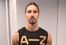 Zlatan Ibrahimovic, futbolista del Manchester United. (foto twitter)