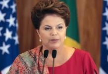 La presidenta de Brasil Dilma Rousseff