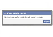 Facebook registra problema técnico que impide a usuarios actualizar estado