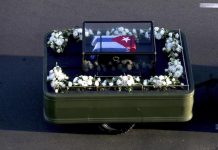 Las cenizas de Fidel Castro emprenden viaje desde La Habana hasta Santiago