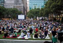 Festival de Cine al aire libre Nueva York