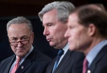 Rueda de prensa de senadores demócratas sobre nominado al Tribunal Supremo, Neil Gorsuch