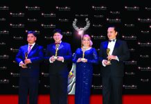Ganadores del Tributo Ecuatoriano USA 2014: Abogado Carlos Cordova (CT), Franco Galecio (NY), Gina Joza (NJ), William Masquera (NY).