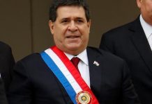 Horacio Cartes jura el cargo como presidente de Paraguay