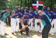 Inauguran torneo de softbol del Club Sabanatero Unidos