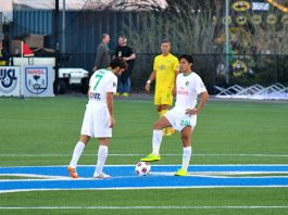 El NY Cosmos a la espera por la visita del New York City F.C., quienes chocarán el miércoles 17 de junio, en la cuarta ronda del torneo Lamar U.S. Open Cup. (Foto Cortesía: Cathy Lojo).