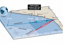 El ministro chileno de Relaciones Exteriores, Alfredo Moreno, subrayó hoy en Lima que "Chile no está dispuesto a perder su frontera con el Perú", al responder sobre el reclamo boliviano para recuperar su salida al mar, perdida en la guerra del Pacífico que enfrentó a los tres países en el siglo XIX.