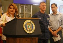Jenniffer González, anunció una asignación de 40 millones de fondos federales para la reconstrucción de carreteras, tras el paso de los huracanes Irma y María.