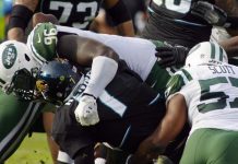 Los Jets mejoraron su marca a 6-7 y con la victoria mantienen posibilidades de llegar a la fase final dentro de la Conferencia Americana (AFC).