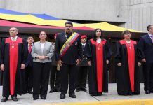 Maduro y Tribunal venezolano