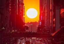 Disfrute del Solsticio de Manhattan o Manhattanhenge este 29 y 30 de Mayo Solsticio de Manhattan Manhattanhenge