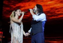 Marco Antonio Solís celebro las fiestas patrias junto a miles de sus compatriotas Su hija Marla, acompañó a Marco Antonio Solís durante su presentación en Las Vegas.