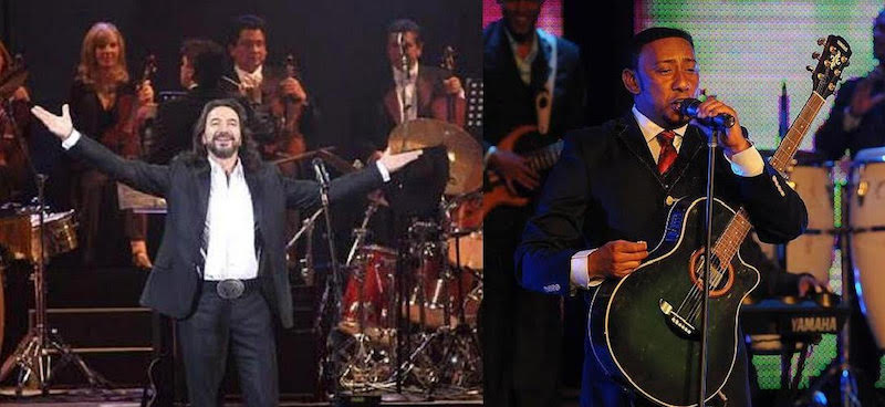 Marco Antonio Solís y Antony Santos, compartiran escenario en el Prudential Center el sábado 9 de Septiembre, para deleitar a todos los amantes de la musica romántica y de la bachata. (Fotos: Buki Chapin y Getty).