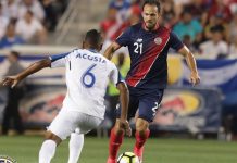 Costa Rica derrota a Honduras